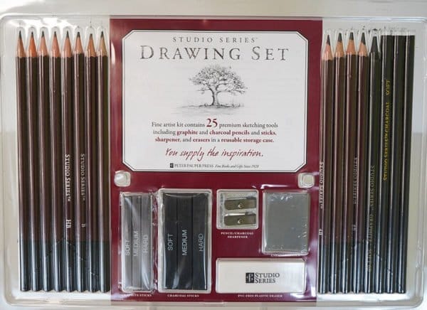 Image of a drawing set labeled 