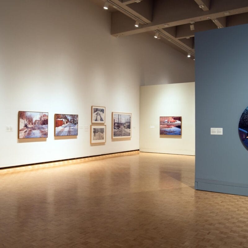 Installation view of exhibition Wilf Perreault: In the Alley