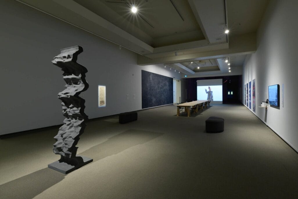 Installation view of exhibition 