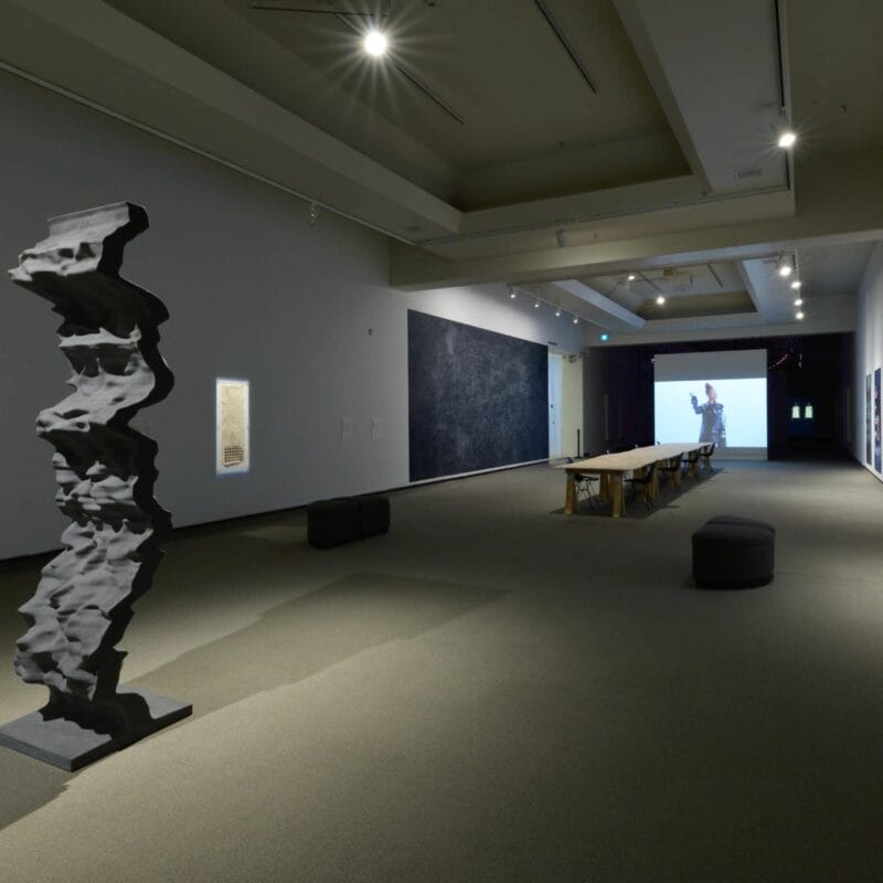 Installation view of exhibition
