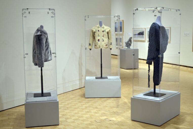 Installation view of