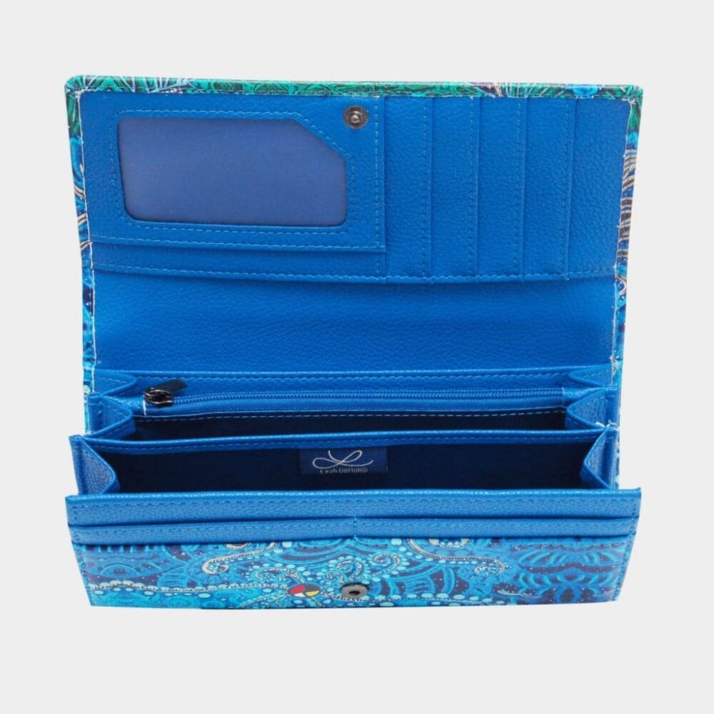 Wallet with Leah Dorian Artwork