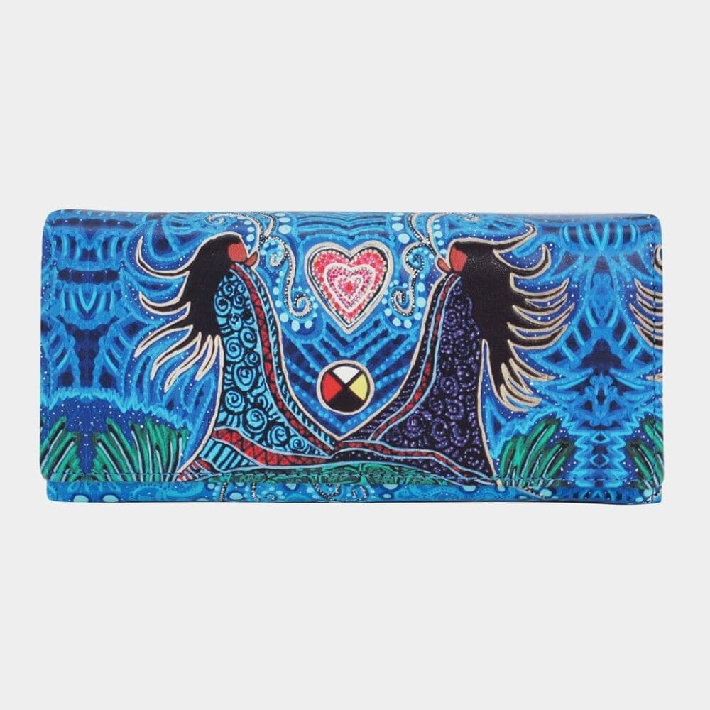 Wallet with Leah Dorian Artwork