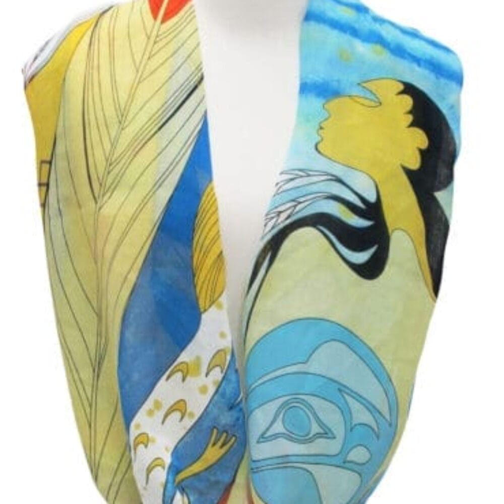 Infinity Shawl with Maxine Noel Artwork