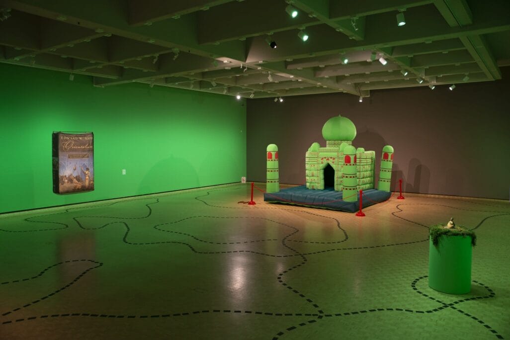 Installation view of exhibition 