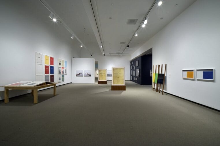 Installation view, Dawit L. Petros: Spazio Disponibile, The MacKenzie Art Gallery, 2021. Photo by: Don Hall.