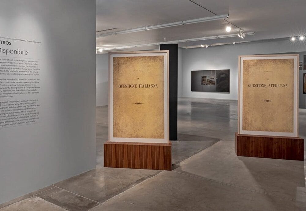 Une galerie d'art présente l'exposition de Dawit L. Petros intitulée 