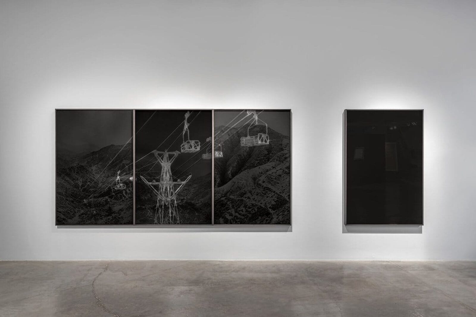 Installation view at the 2020 Toronto exhibition 