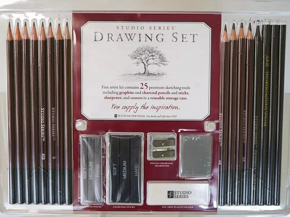 Image of a drawing set labeled 