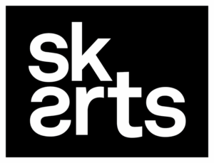White Saskatchewan Arts Board logo
