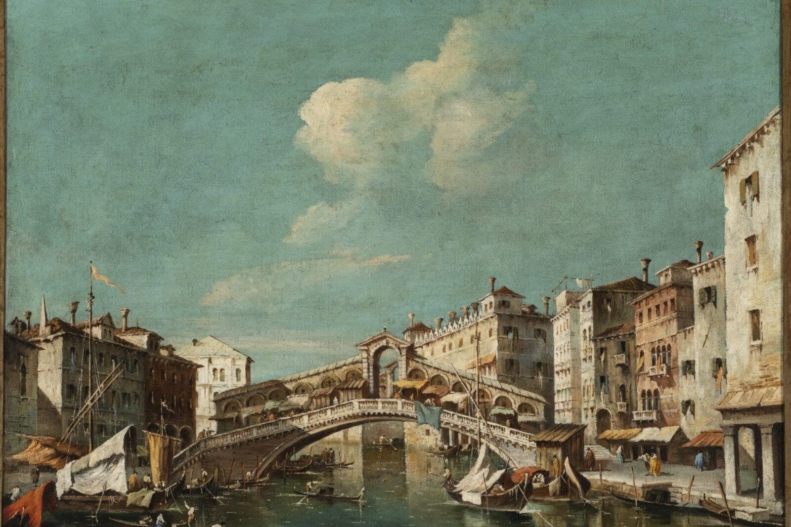 Painting titled 